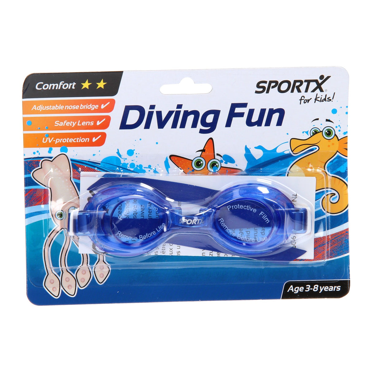 Sportx Kids Swimming Loisses Comfort - Bleu