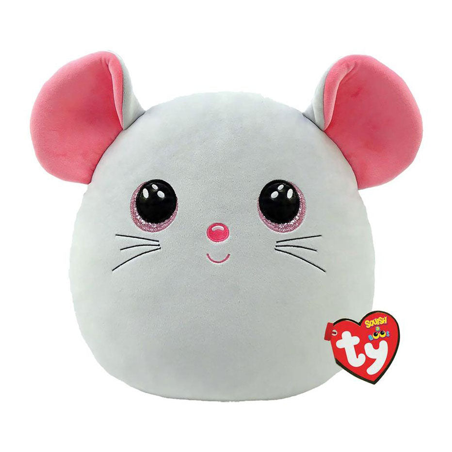 Ty beanie ty squish un topo da catnip boo, 20 cm