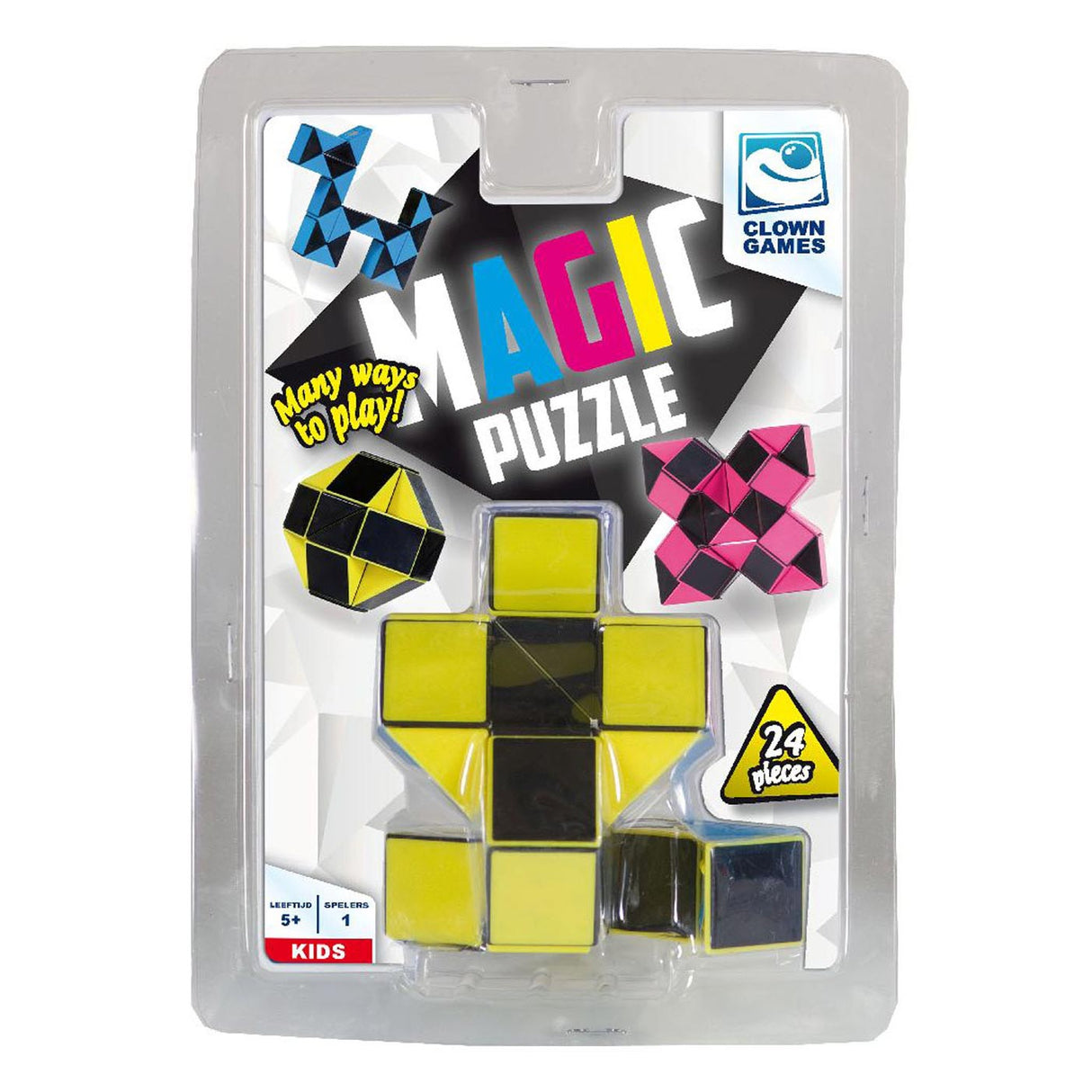 Clown Magic Puzzle 3d, 24DLG.