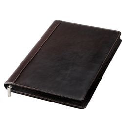 Conference folder Alassio Monaco dark brown