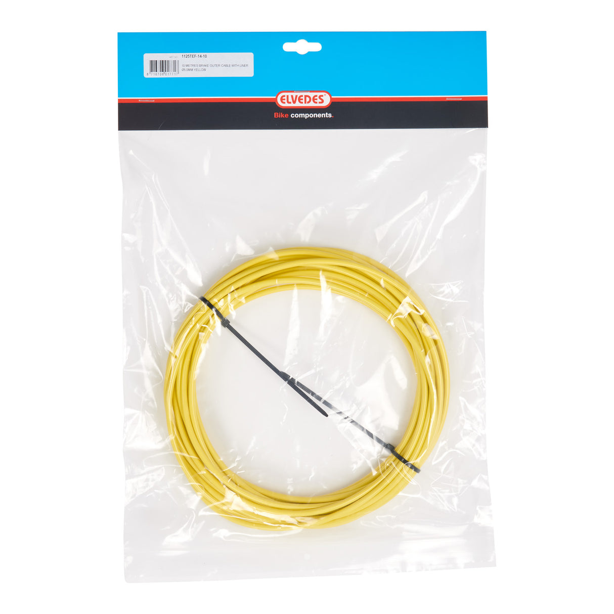 Elvedes REM OUTTER CABLE WITH TEFLON Lining Ø4.9mm 10 meters (roll) - Yellow