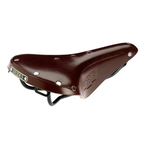 Brooks b17 standartinis klasikinis lankstomas odinis balnas vyrams rudas