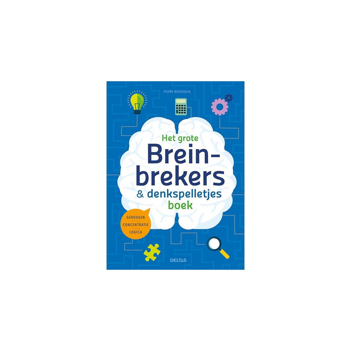 Deltas het grote breinbrekers en denkspelletjes boek