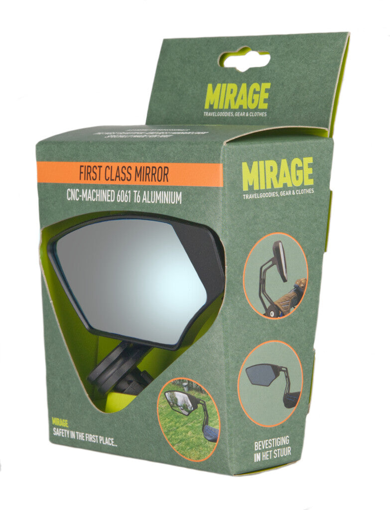 Mirage Spiegel Left First Class Dimming Glass - Bar -end Confirmation - Black