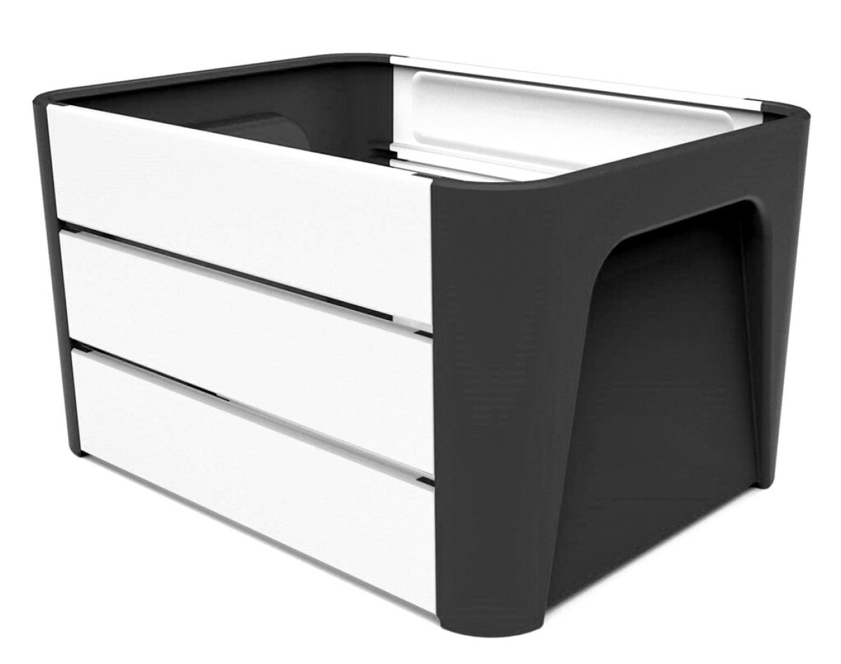 Basil Mirage Krat Click 'N Krat Black White 24L