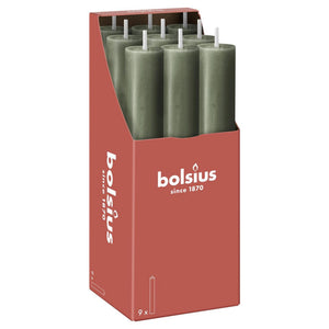 Bolsius table candle xl 230 30 fresh olive