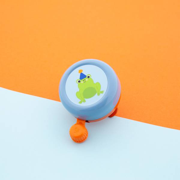 Qibbel widek bel explorateur grenouille joyeuse oranje bleu
