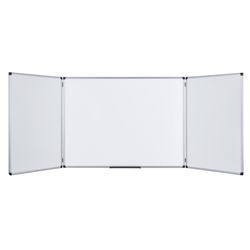 Vouwbaar whiteboard bi-office trio maya wit