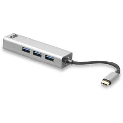 Gníomhaigh mol USB-C 3.0, 3x USB-A, Gigabit Ethernet