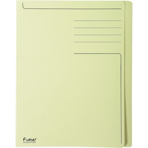 Dossiermap exacompta 441005e a4 gerecycled karton