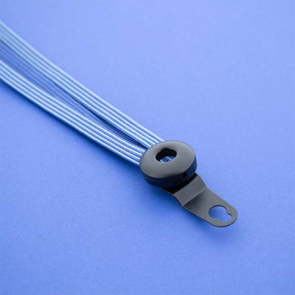 Qibbel Widk Snelbinder Venture 24 Schwarze Klammern Blau Weiß