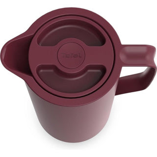 Tefal insulated jug motiva 1l dark red