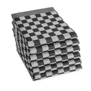 DDDDD Tea towel Barbeq 65 x 65 Black