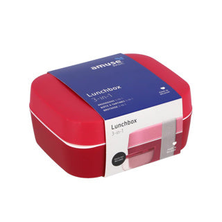 Amuse lunch box 3-in-1 Ruby