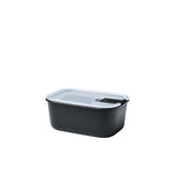 Mepal food storage box easyclip 700 ml - nordic black | 4 pieces