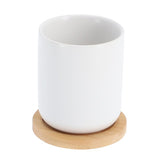Bredemeijer TheMok Umea 200ml White and Coaster Set 2