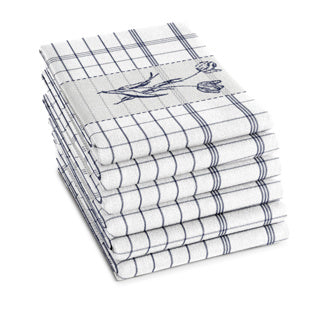 DDDDD Tea towel Lisse 60x65 Blue