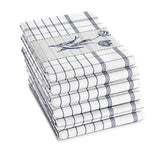 DDDDD Tea towel Lisse 60x65 Blue