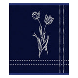 Ddddd kitchen cloth lisse 50x55 blue