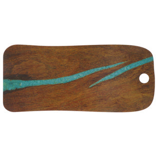 Cheforward Serving board 53 x 20 cm Turq Cherries