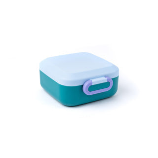 Amuse lunch box rikko divider and 2 snack lagoon sky