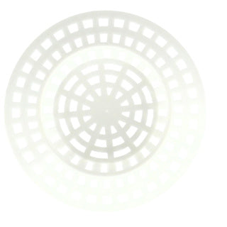 Filtro lavello Metaltex 2 pezzi in plastica bianca