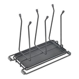 Drain rack bottles