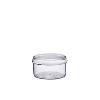 Mepal storage box stora round 1.5 l - white