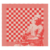 DDDDD TEADOEK MILK MAID 60 X 65 RED