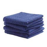 DDDDDD Vaatvoek Basic Blue 30 x 30 cm set 4