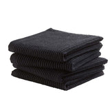 DDDDDD Vaatvoek Basic Black 30 x 30 cm set 4