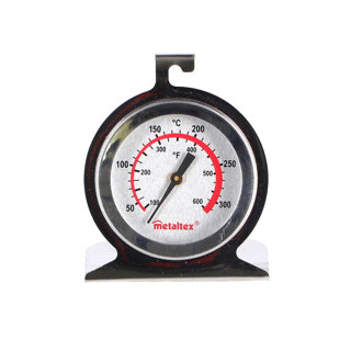 Termometer za kovinsko pečico 6 cm nerjavno jeklo