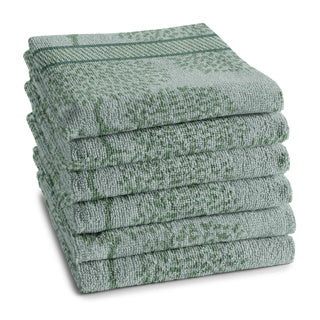 Ddddd kitchen towel trees 50x55 green