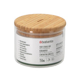 Brabantia Pure Stock Pot 350 ml of glass