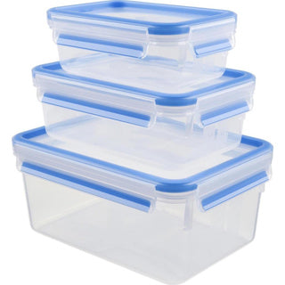 Tefal K30289 Masterseal Vershoudakjes 0,55-2,3l 3-delna modra