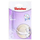 Metaltex Tellerhalter 9-18 cm Acryl transparent