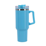 Drink cup with straw