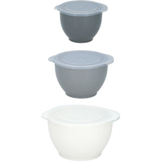 Alpina mixing bowls with lid 3 pieces