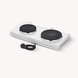 Severin doppio piano cottura 2500w bianco dk 1042