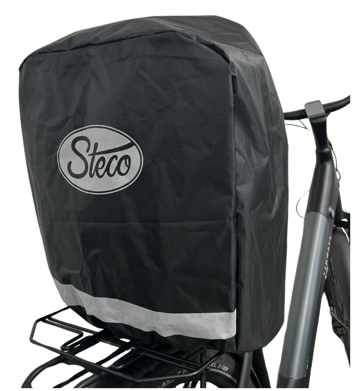 Steco abe-med regn cover sort