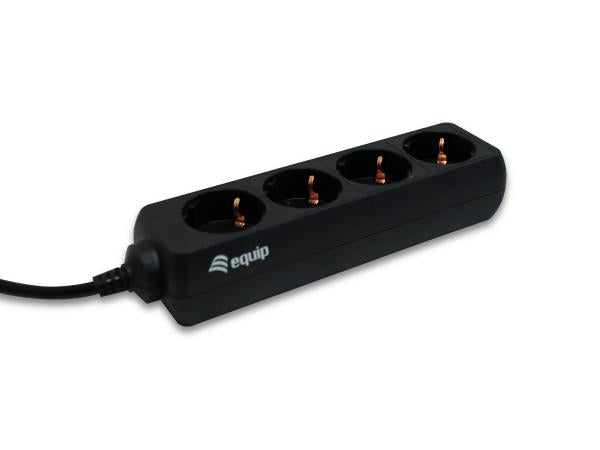 Vybavte 333281 Power Strip IEC Connector se 4 x zásuvkou, typ F, 100 - 240 V, 50 - 60, 1,1 m