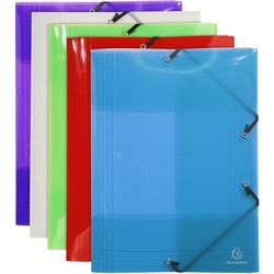 Exacompta 59700e polypropylene 3-flap folders