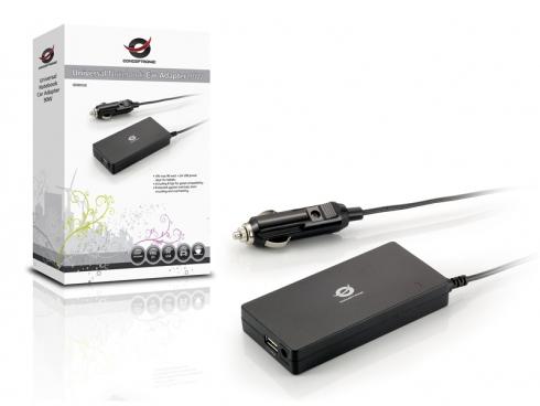 Concepttronic CNB90CAR Universal Notebook Car Adapter, 90W