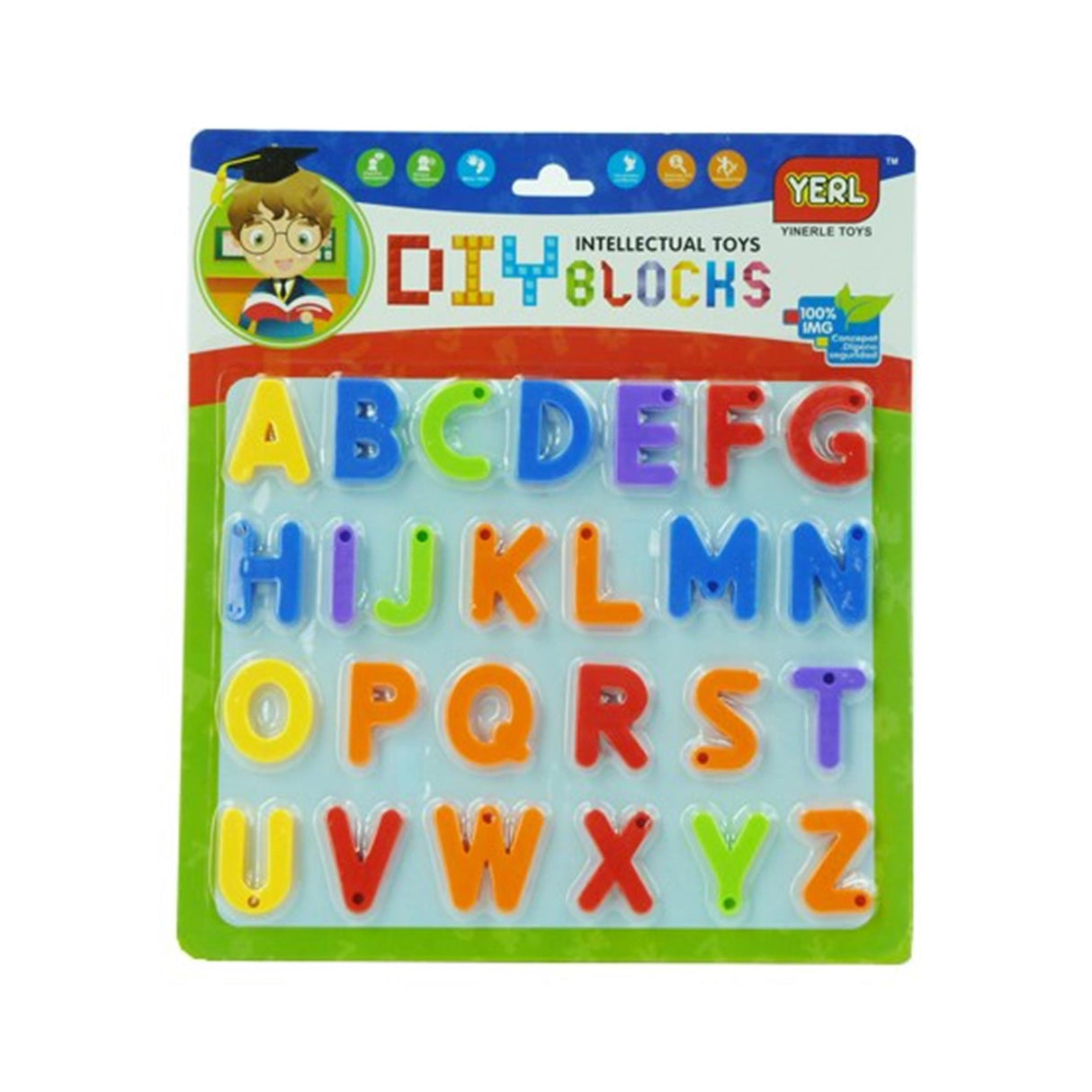 Aro speelset letters magnetisch 26 delig