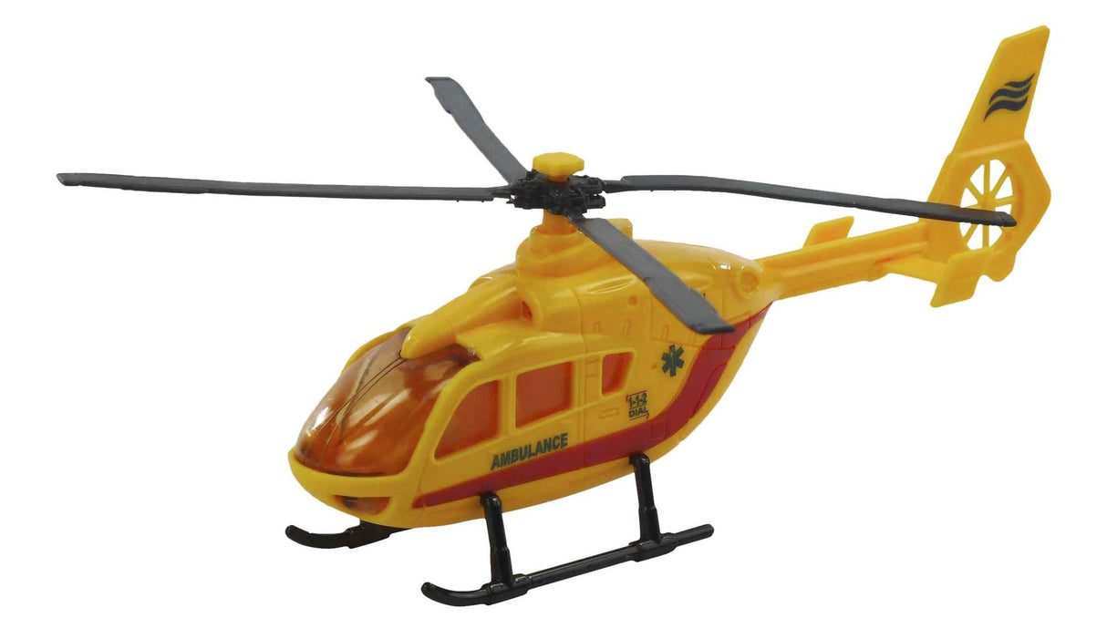 Aro traumahelicopter 1:64 geel