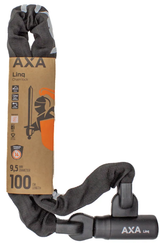 Axa slotketting linq 100cm 9,5mm zwart