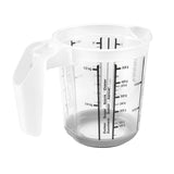 Keeeper maatbeker anti-slip 0,5l grijs