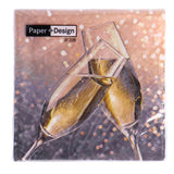 Duni servetten cheers 24x24 cm
