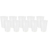 Duni plastic glasses 39 cl 10 pieces