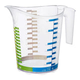 Rotho Domino measuring cup 2L Transparent